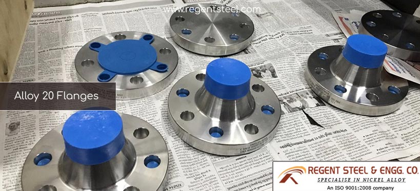 Alloy 20 flanges