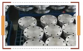 Alloy 400 blind flange